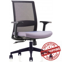 GM Seating Relax Ergonomic Task Motion Health and Wellness Mid-Back Office Chair